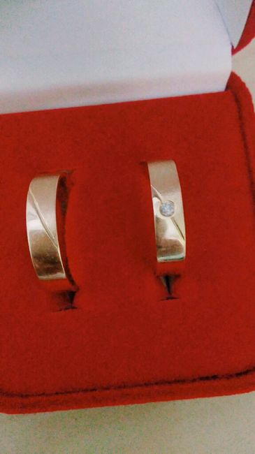 Detalhes do meu casamento: alianças - 1