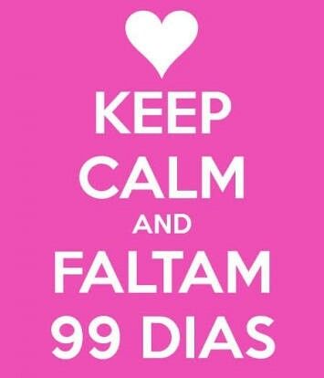 Faltam 99 dias frio na barrigaaa - 1