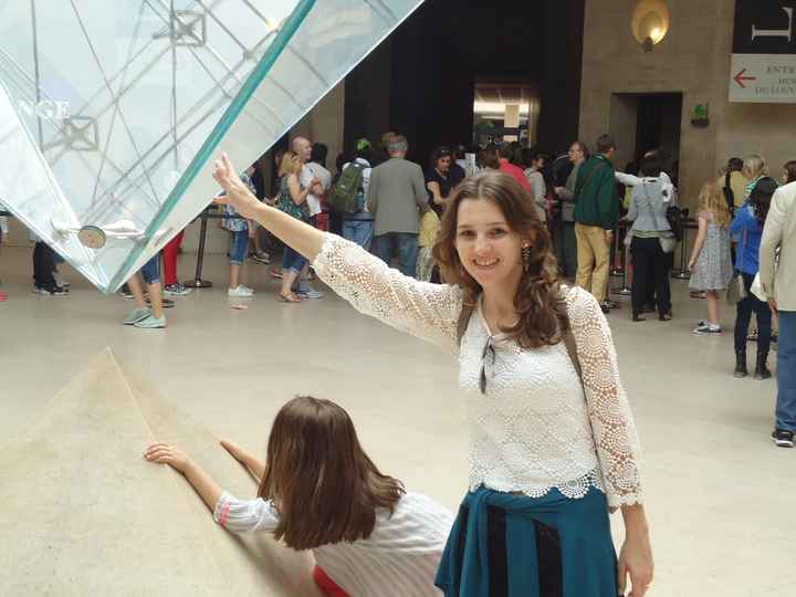 Encontro das Pirâmides  - Louvre