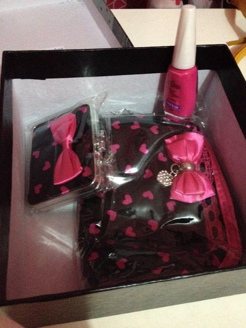 Convite de dama de honra e o que ganhei de madrinha *-* - 2