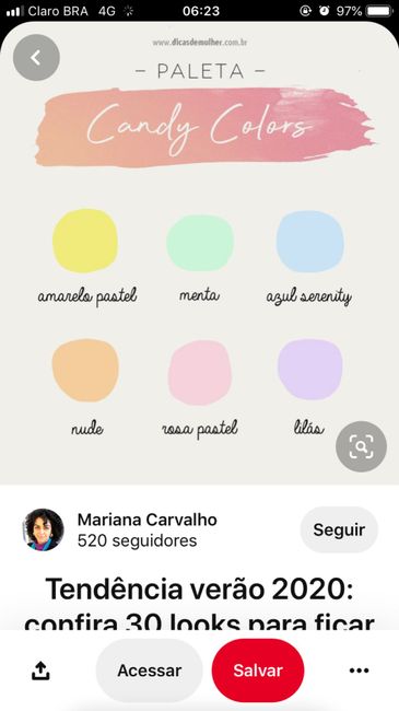 Qual a paleta escolher ? 7