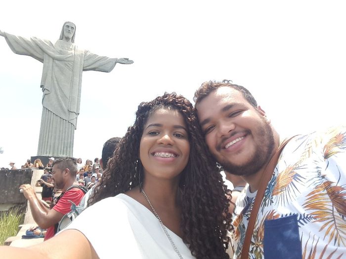 Nossa primeira vez no Corcovado