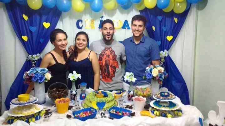 Um pouquinho do nosso chá de cozinha