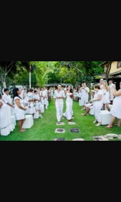 Noivo de branco - 1