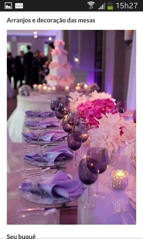 INSPIRAÇÃO:  casamento rosa e roxo - 7