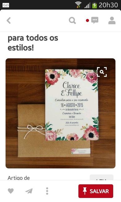Convites fofos*_* vem ver gente - 8