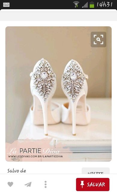 26 inspiraçoes quentinhas para a pasta de sapatos de noiva de vcs !!! - 22