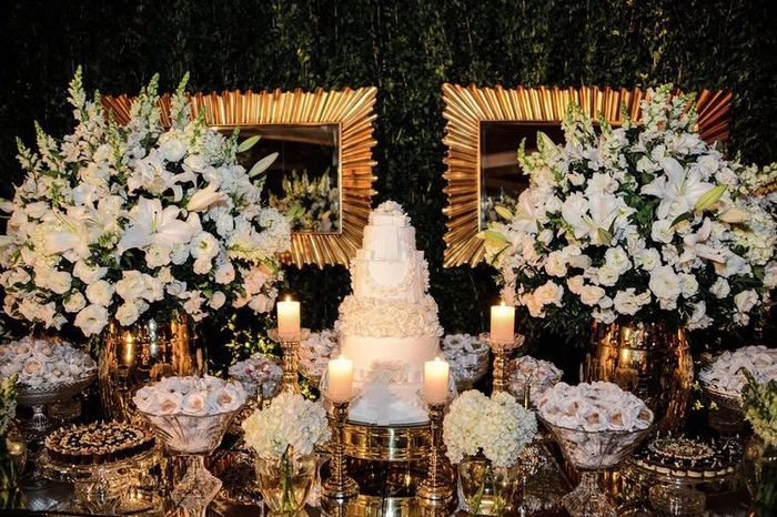 Decoração do casamento - 3