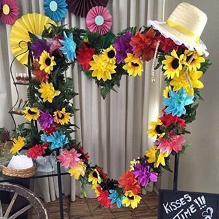 Decoração chá bar com tema festa junina 8