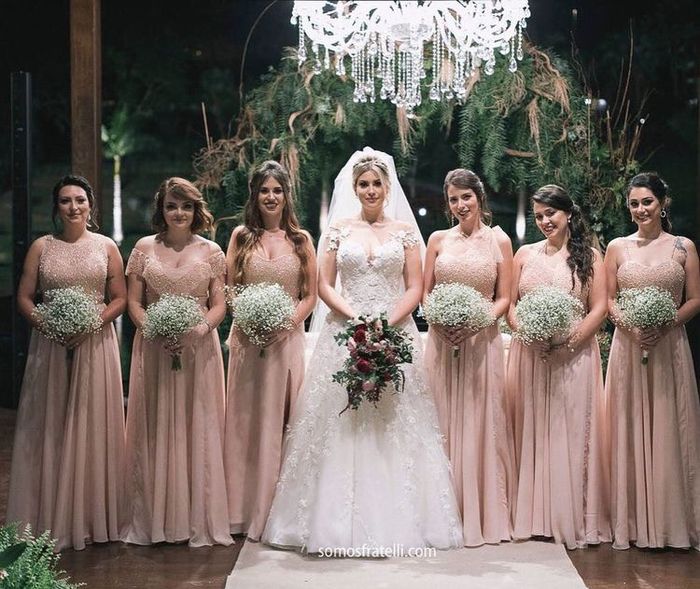 Casamento marsala, e as madrinhas? - 1