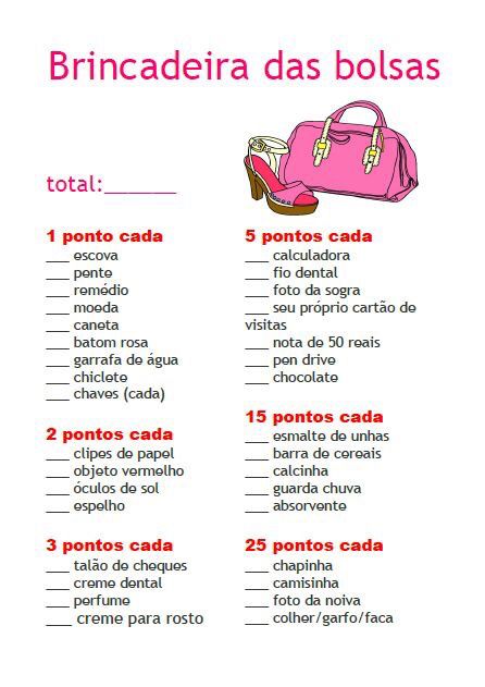Chá de Cozinha - Brincadeiras 3