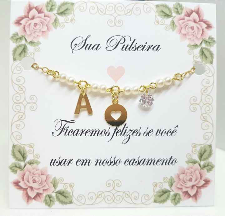 Pulseira para as madrinhas #vemopinar - 4