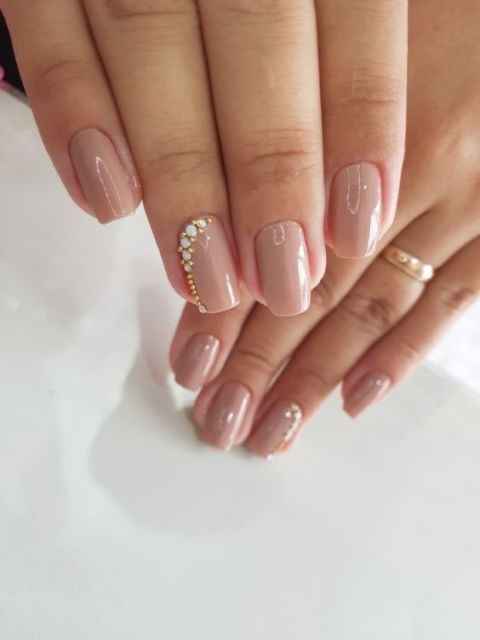 Casar com unhas marrom - 4