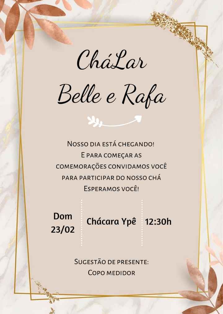 Saga do Chálar: o Convite #vemver - 1