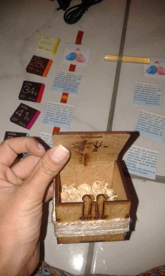 Convite Padrinhos - Diy 