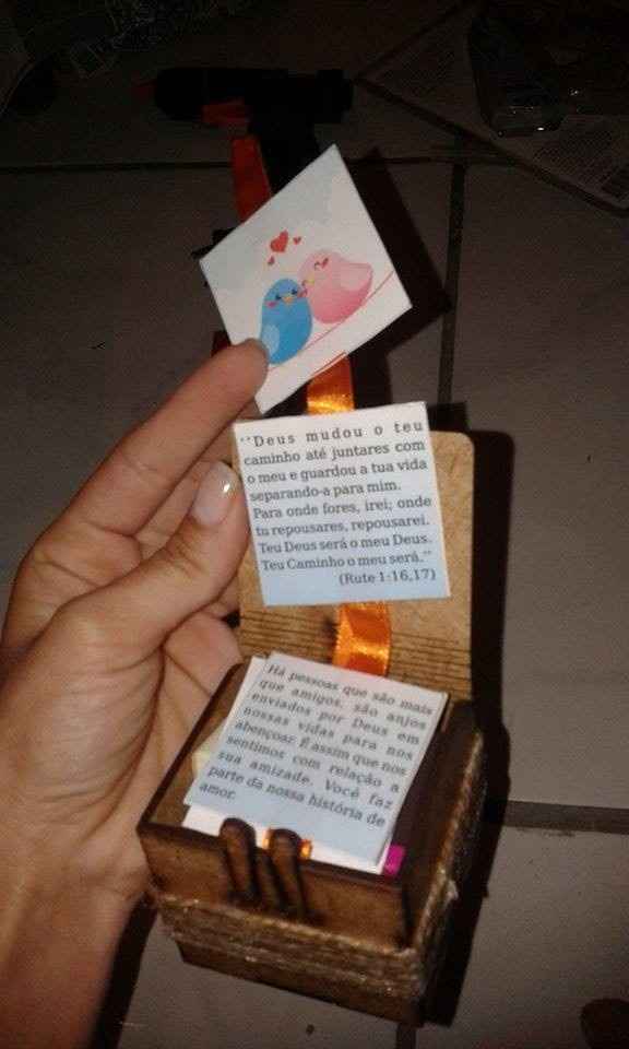 Convites Padrinhos - Diy 
