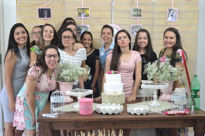 Algumas das amigas queridas