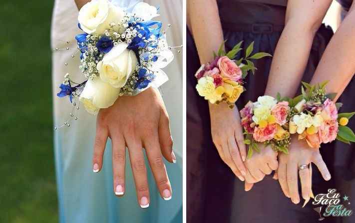 corsage madrinhas