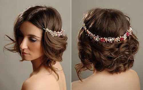 noiva cabelo curto 