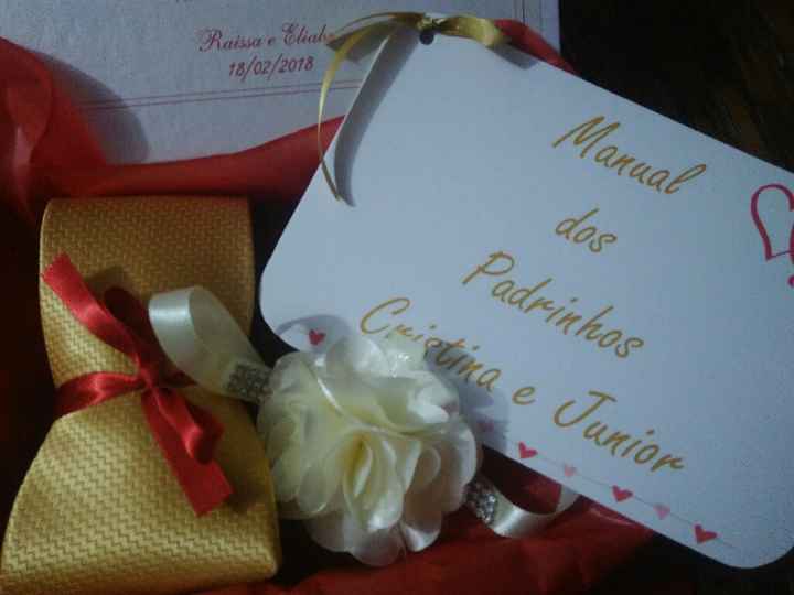  Convite dos padrinhos prontos para entrega #vemver - 2