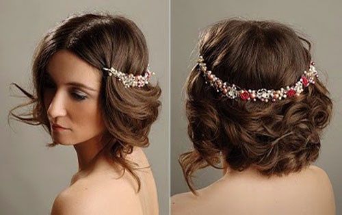 noiva cabelo curto 