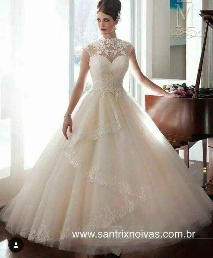 O vestido de noiva, quando começar a olhar? - 1