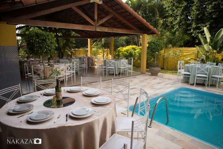 Decoracao do meu casamento! tons azuis rosa e amarelo. - 10