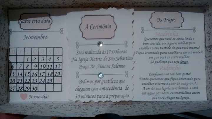 Convites dos padrinhos, quase lá! #vemver - 2