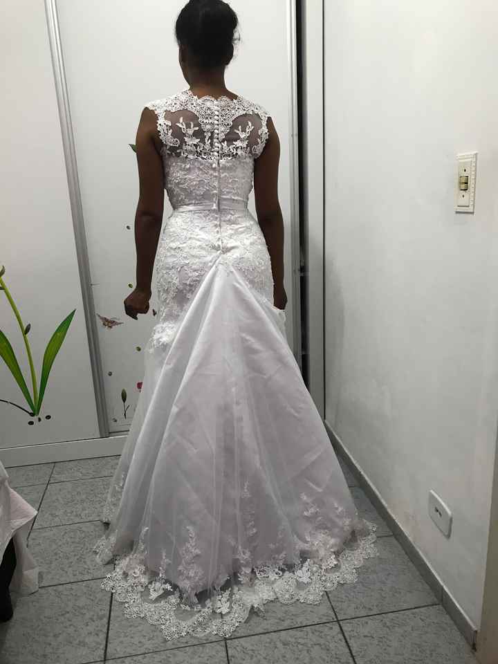 Lavar vestido de noiva - 1