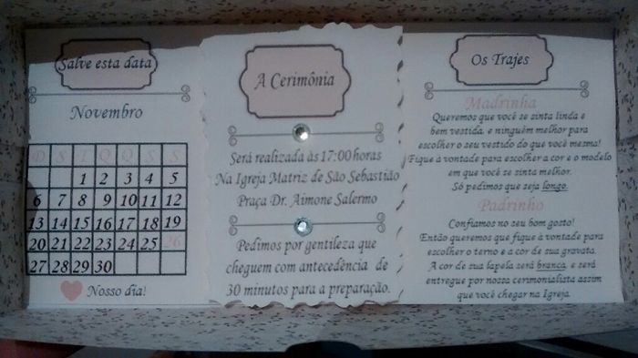 Convites dos padrinhos, quase lá! #vemver - 2
