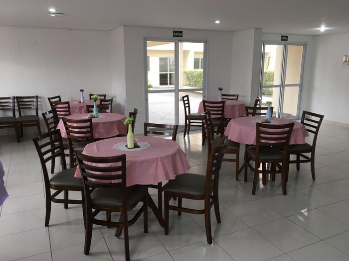 Mesas salão de festas