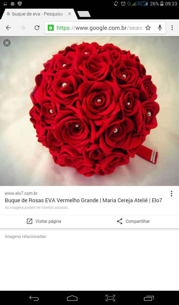 Buquê de EVA