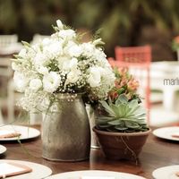 Decoração mesa dos convidados