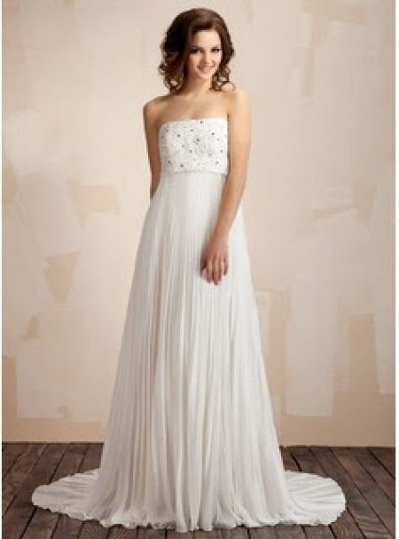 Vestido de noiva estilo império. - 3