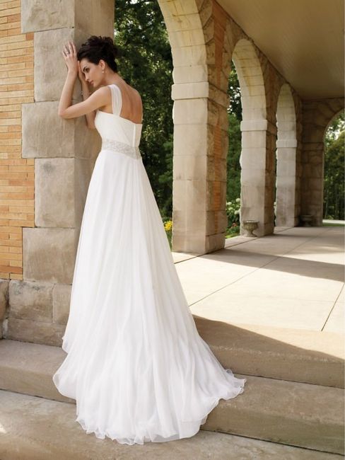 Vestido de noiva estilo império. - 6
