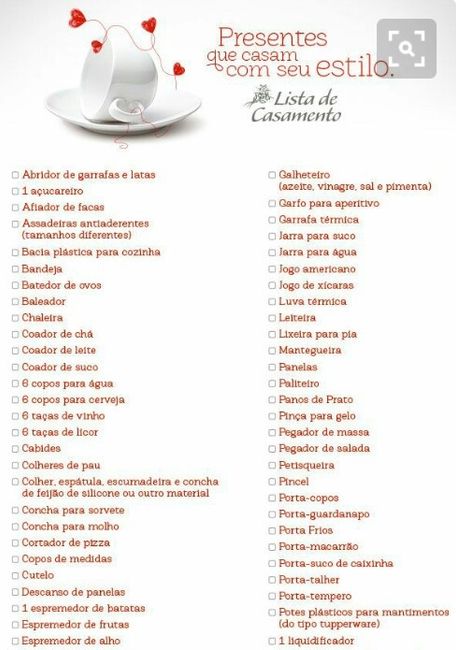 Chá de panela/chá de casa nova. - 2
