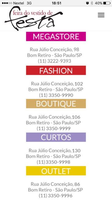 Roupa das madrinhas - 1