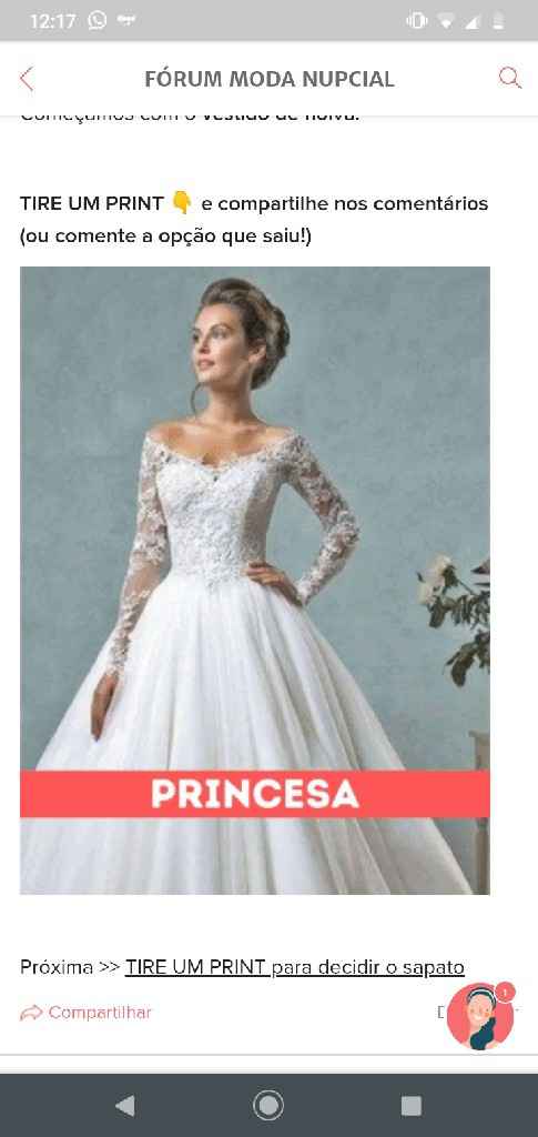 TIRE UM PRINT para decidir o vestido - 1