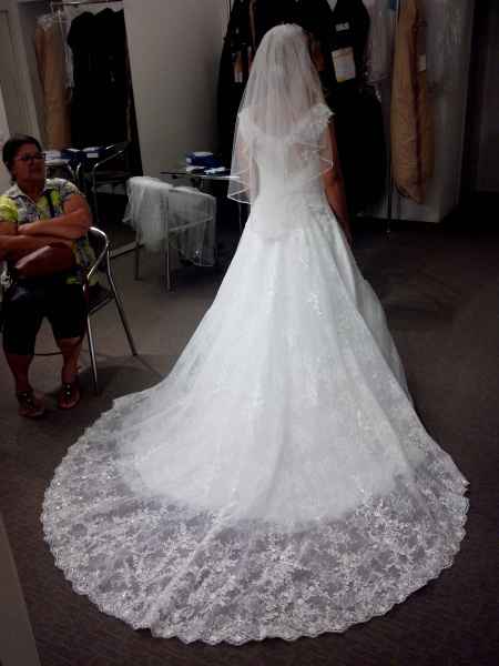 Primeira prova do vestido - 2