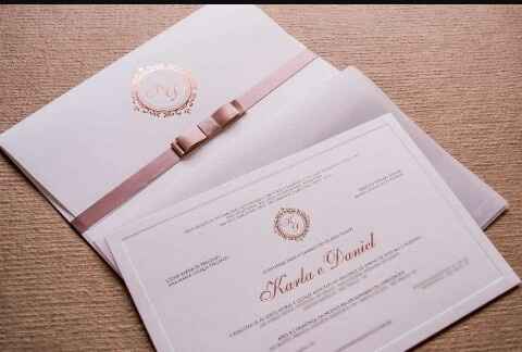 Convite de casamento! - 1