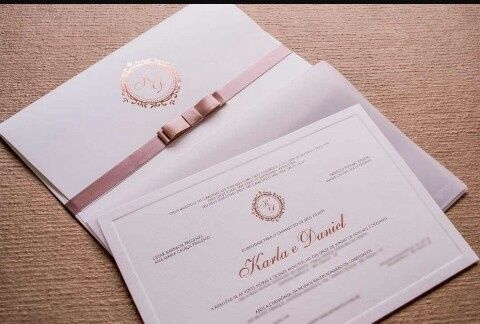 Convite de casamento! - 1