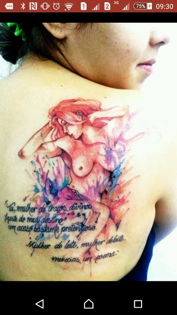 Noiva tatuada! - 1