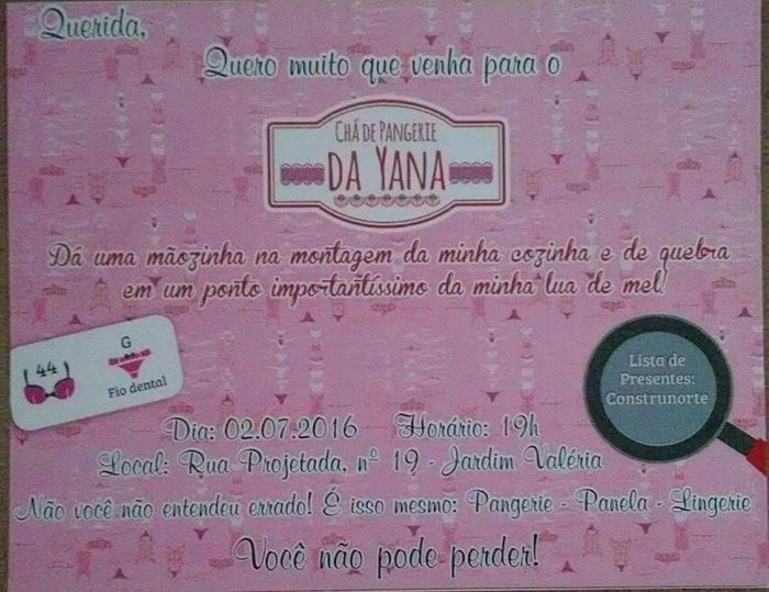 Meu chá de pangerie?? - 1