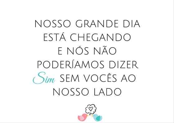 O convite