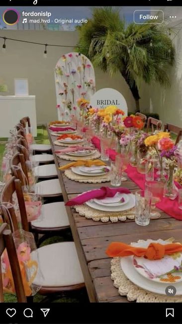 Chá pré casamento diferente 3