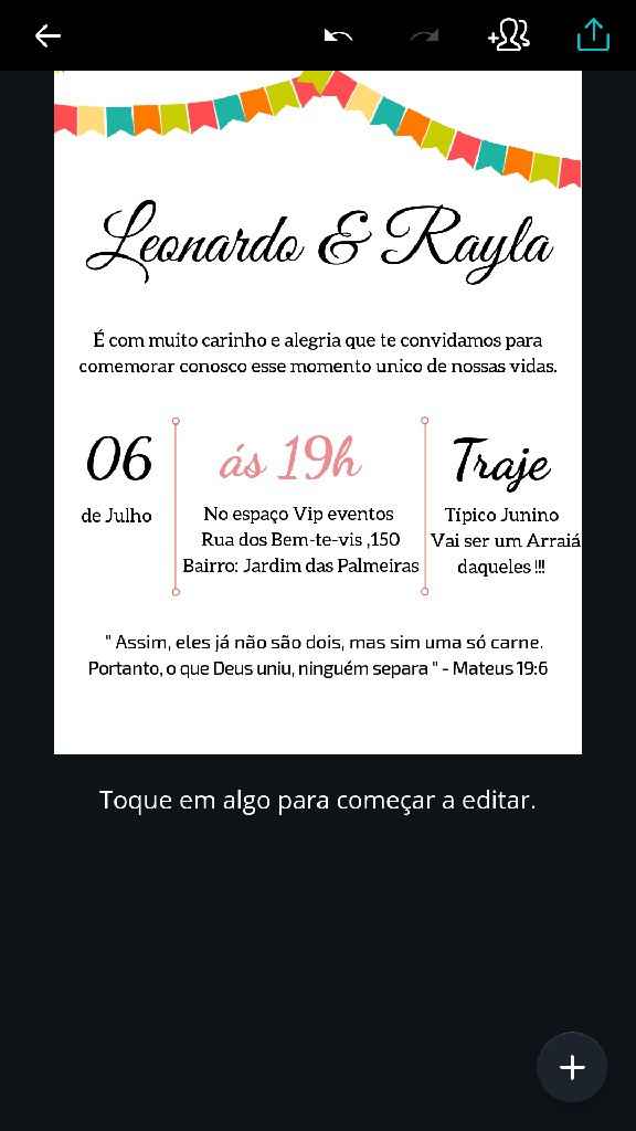 Casamento junino - 1