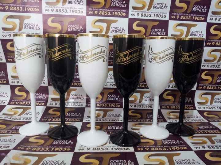 Chegaram #Taças Padrinhos# Vem ver!!!!