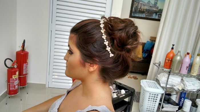 Teste cabelo e make - 2