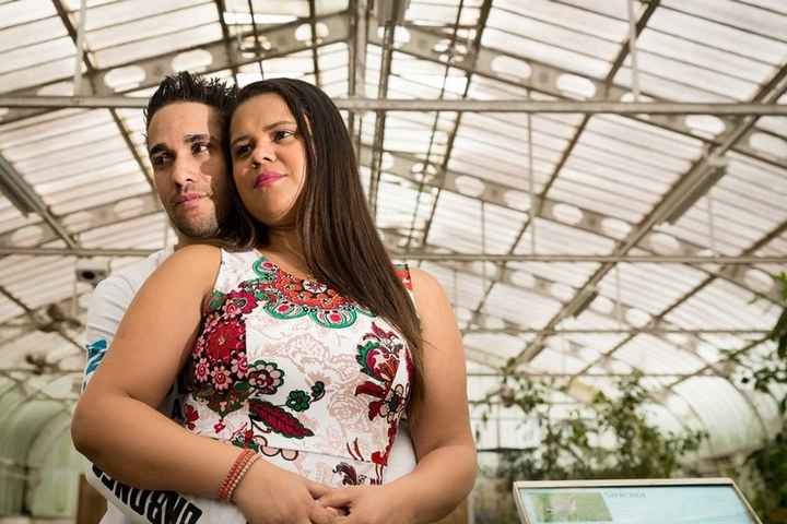Dentro do orquidário