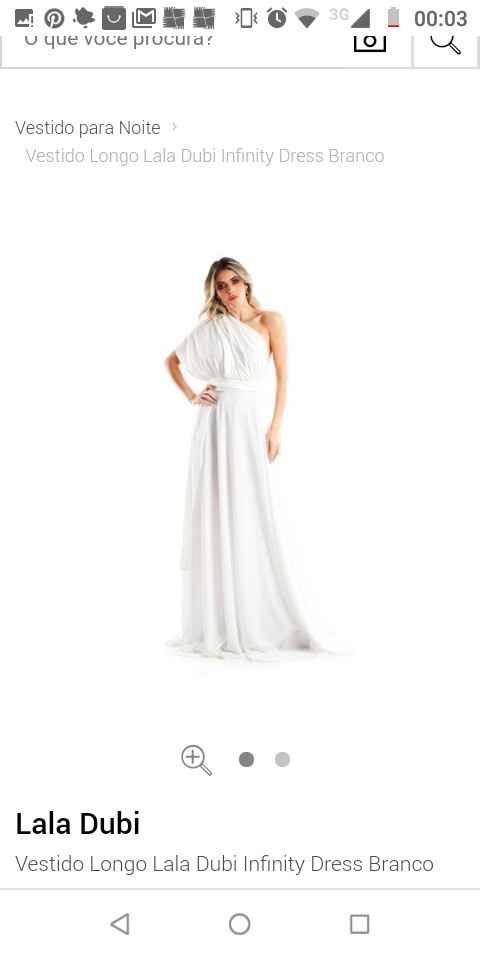 Vestido minimalista - 1